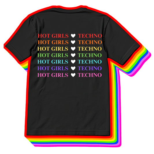Hot Girls Love Techno Tee