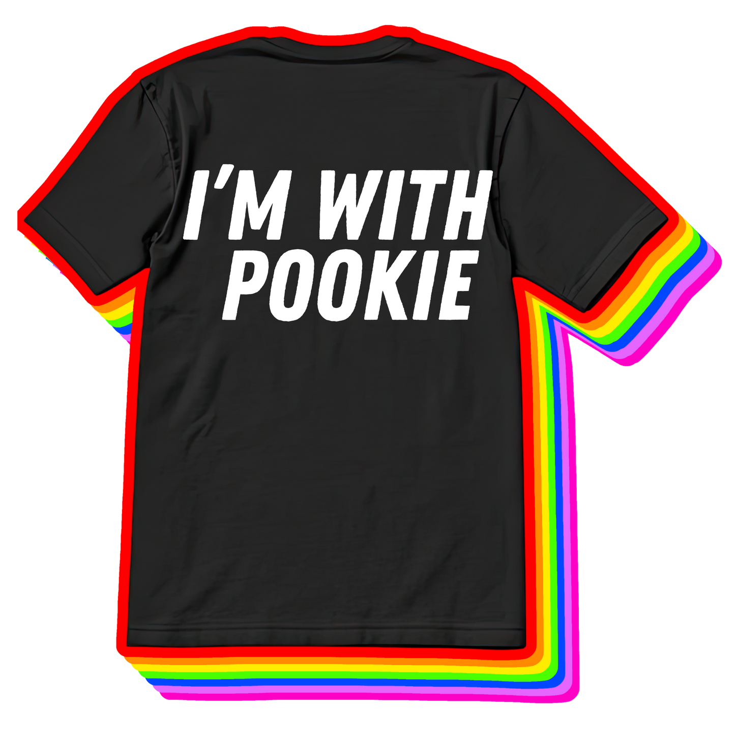 I'm Pookie I'm with Pookie T-Shirt Set