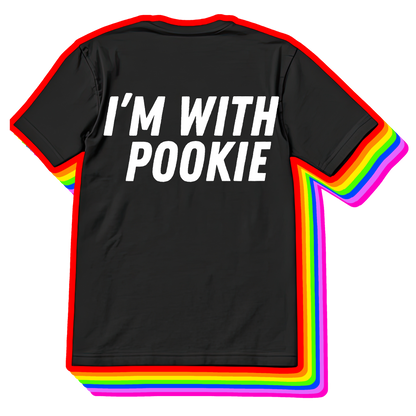 I'm Pookie I'm with Pookie T-Shirt Set