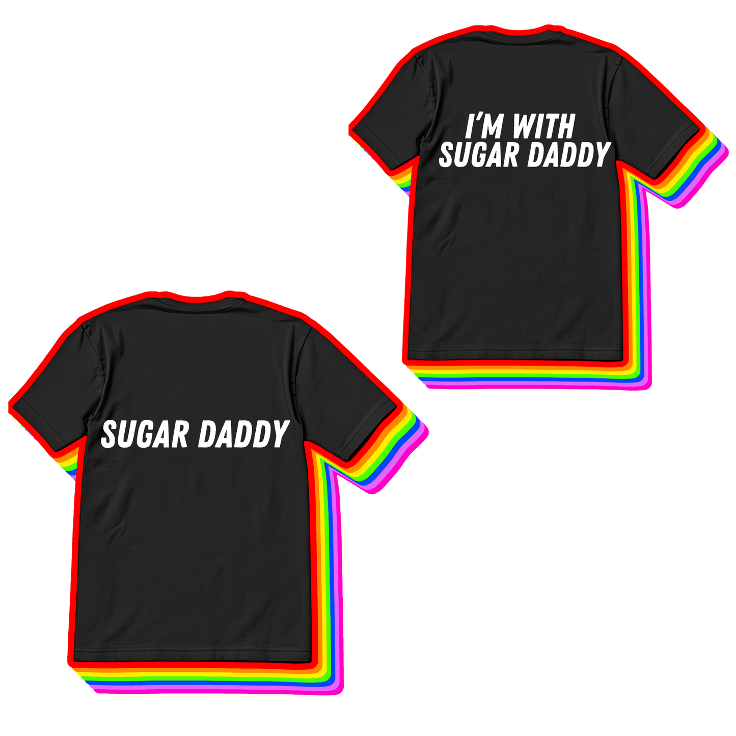 Sugar Daddy I'm With Sugar Daddy T-Shirt Set